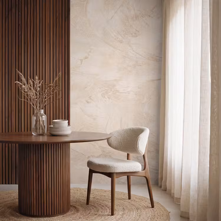 Behang - Textuur - Patroon - Abstract - Modern - Beige — 4