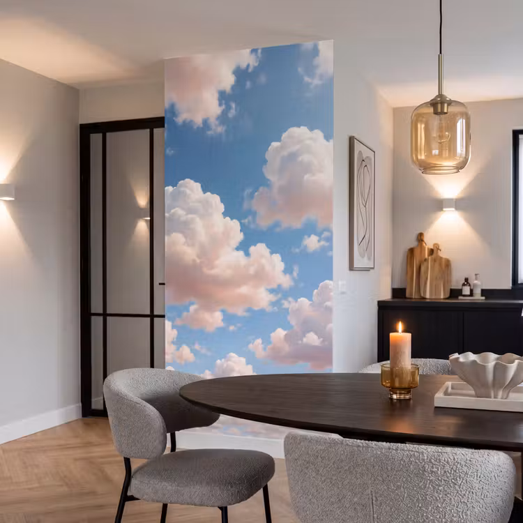 Behang - Wolken - Hemel - Natuur - Licht - Blauw — 5