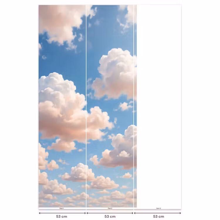 Behang - Wolken - Hemel - Natuur - Licht - Blauw — 6