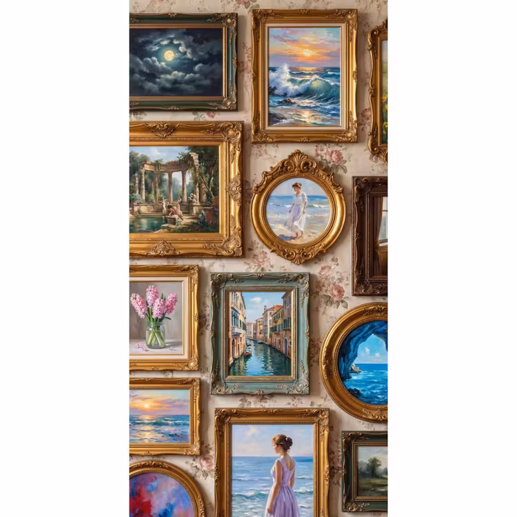 Behang - Interieur - Kunst - Collectie - Klassiek - Goud — 2