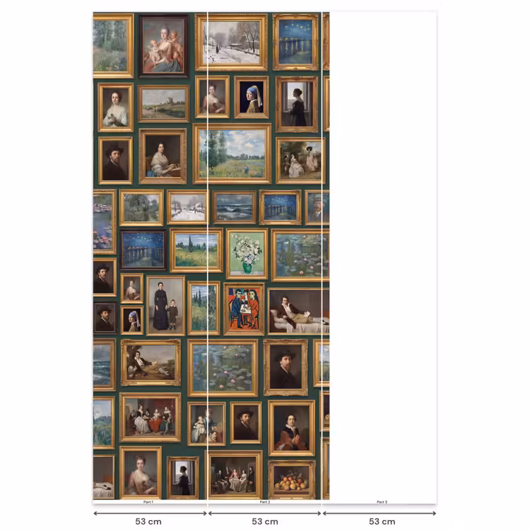 Behang - Kunst - Schilderijen - Collectie - Klassiek - Groen — 6