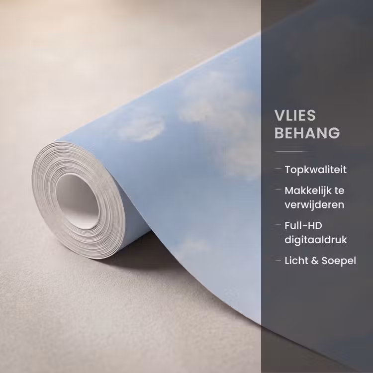 Behang - Lucht - Wolken - Natuur - Klassiek - Blauw — 3