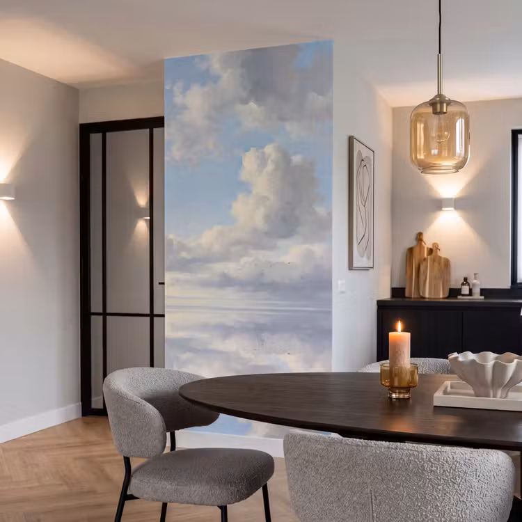 Behang - Lucht - Wolken - Natuur - Klassiek - Blauw — 5