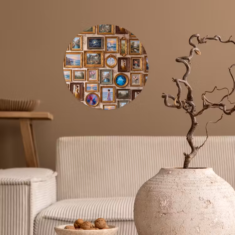 Behangcirkel - Interieur - Kunst - Collectie - Klassiek - Goud — 2
