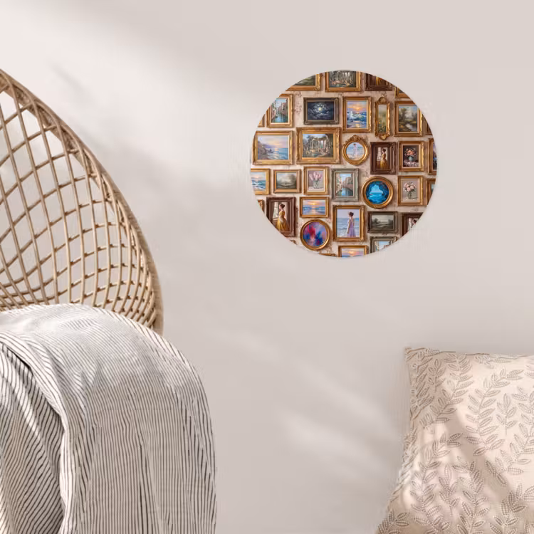 Behangcirkel - Interieur - Kunst - Collectie - Klassiek - Goud — 5