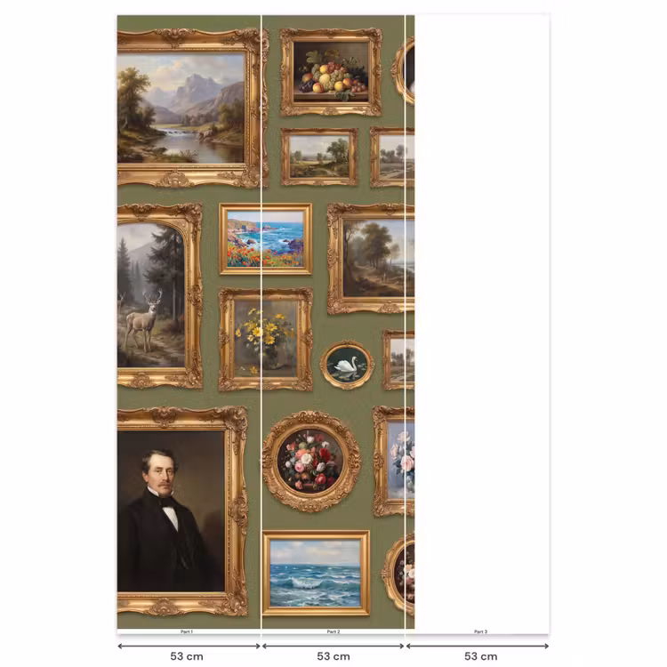 Behang - Hert - Bos - Natuur - Klassiek - Dieren — 6