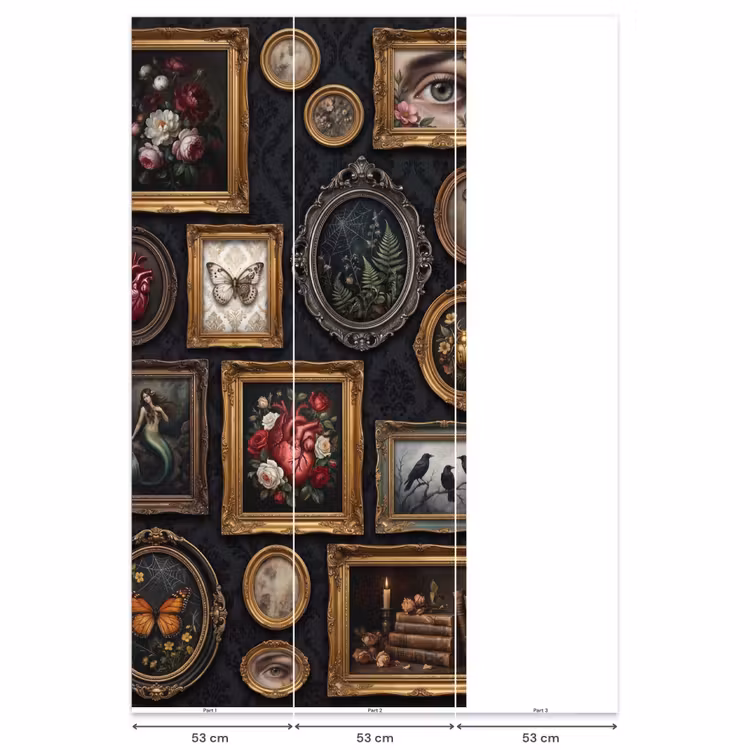 Behang - Kunst - Collectie - Vintage - Klassiek - Donker — 6