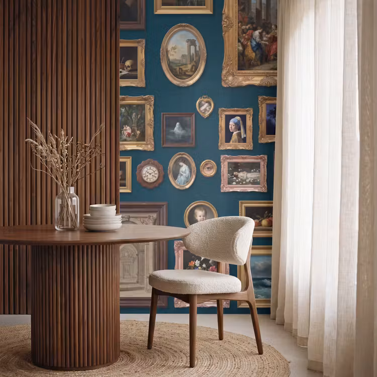 Behang - Kunst - Schilderijen - Decoratie - Klassiek - Groen — 4