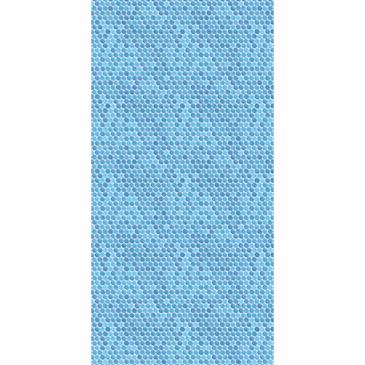 Behang - Penny - Mozaïek - Lichtblauw — 2