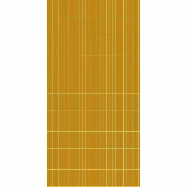 Behang - Tegels - Verticaal - Mosterdgeel — 2