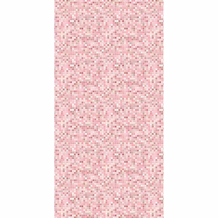 Behang - Mozaïek - Patroon - Roze — 2