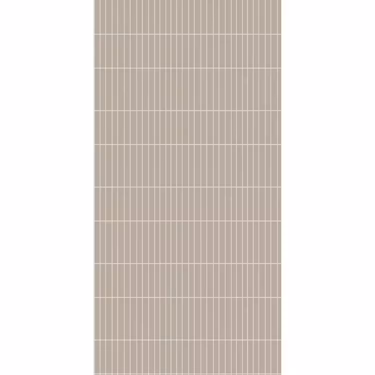 Behang - Verticaal - Wandtegel - Licht Beige — 2