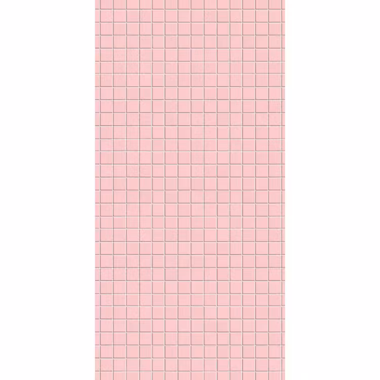 Behang - Patroon - Tegel - Pastelroze — 2