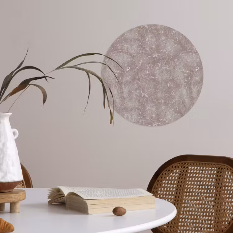 Behangcirkel - Marmer - Patroon - Mauve — 4