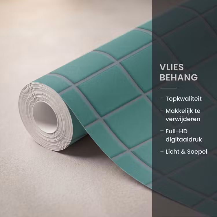Behang - Patroon - Patroon - Smaragd — 3