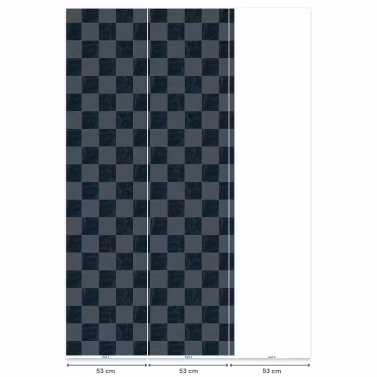 Behang - Marmer - Patroon - Antraciet — 6