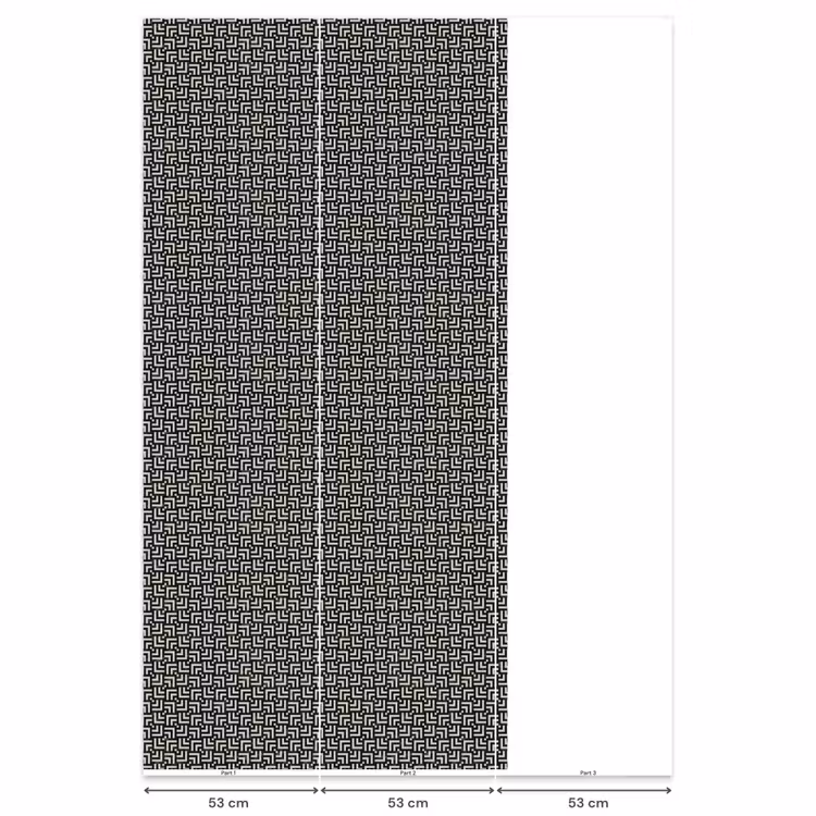 Behang - Patroon - Marmer - Zwart — 6