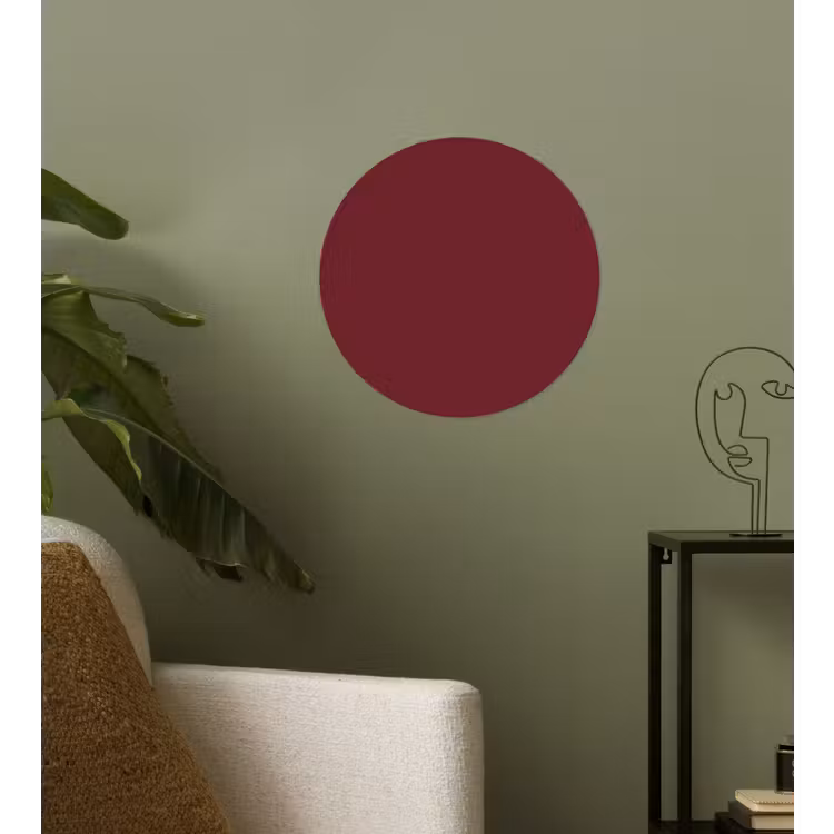 Behangcirkel - Dark - Garnet - Rood — 3