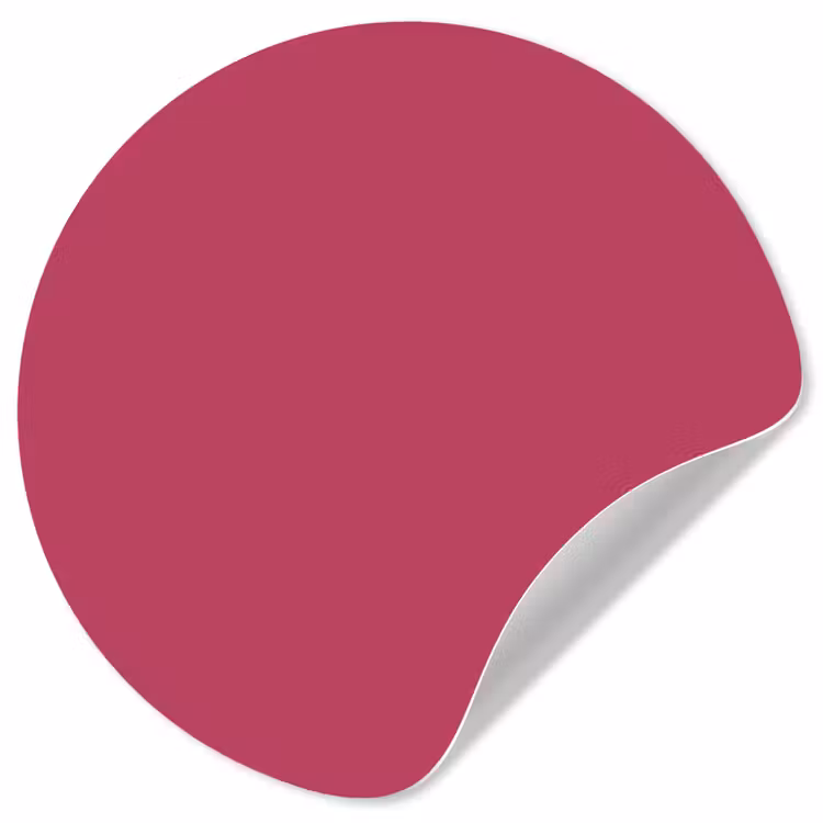 Behangcirkel - Deep - Berry - Rood — 1