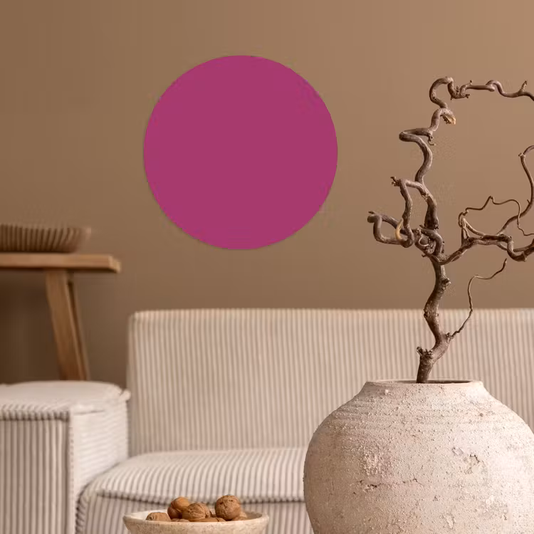 Behangcirkel - Deep - Magenta - Paars — 2