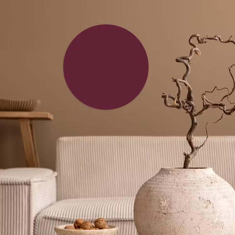 Behangcirkel - Deep - Plum - Paars — 2