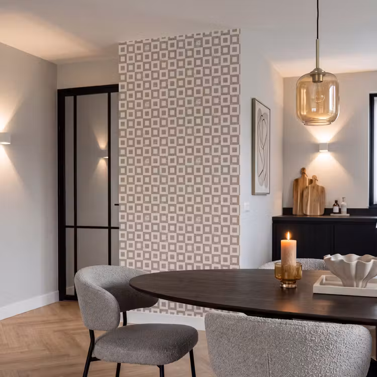 Behang - Patroon - Marmer - Beige — 5