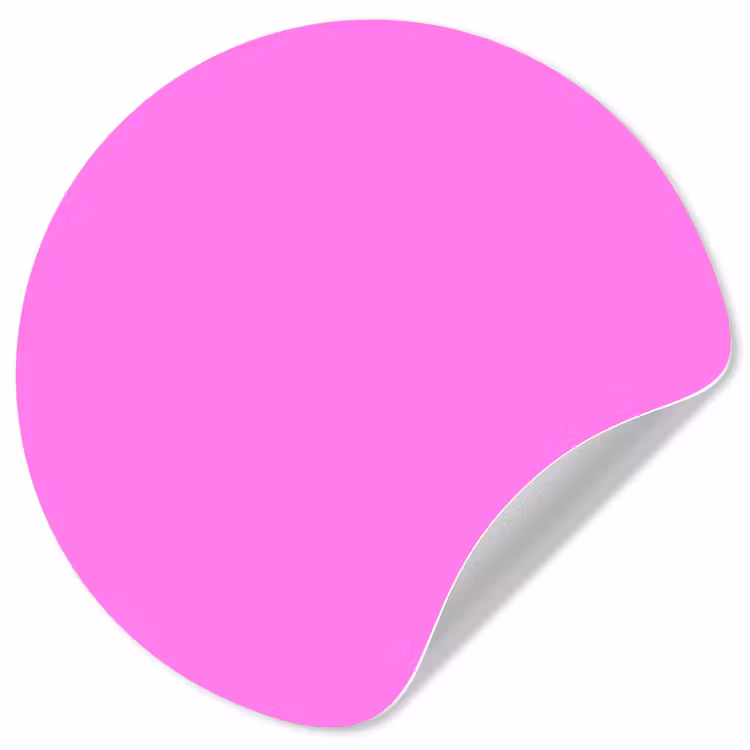 Behangcirkel - Bright - Orchid - Roze — 1