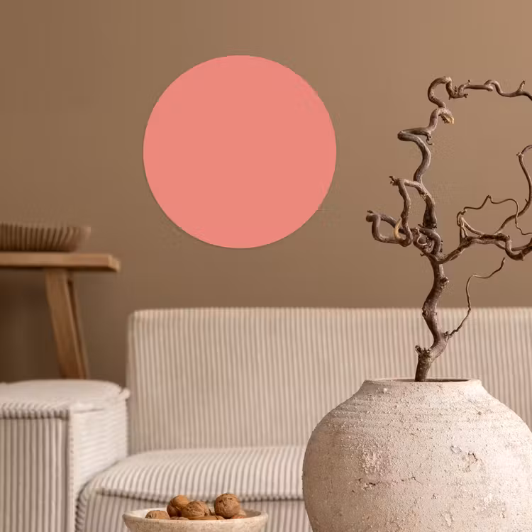 Behangcirkel - Dusty - Peach - Koraal — 2