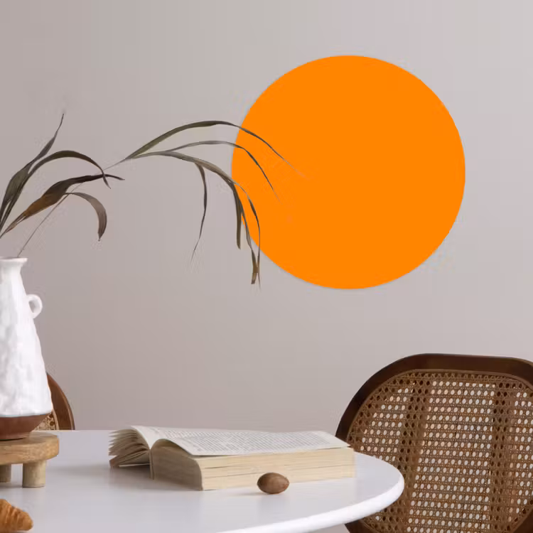 Behangcirkel - Marigold - Glow - Oranje — 4
