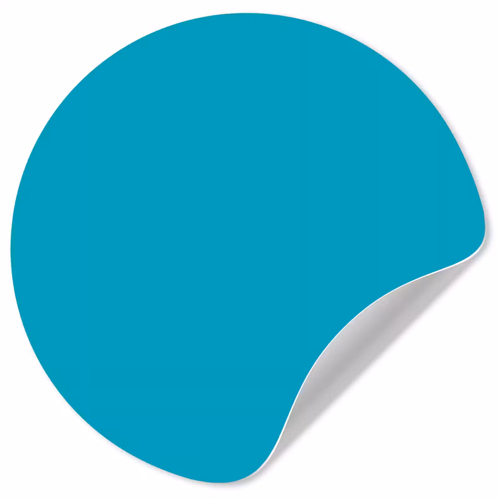 Behangcirkel - Deep - Turquoise - Turkoois — 1