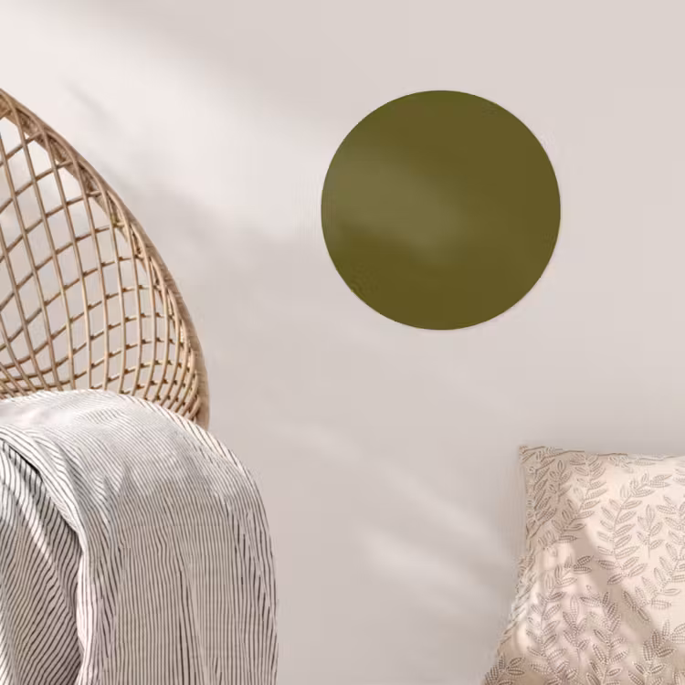 Behangcirkel - Dark - Olive - Groen — 5