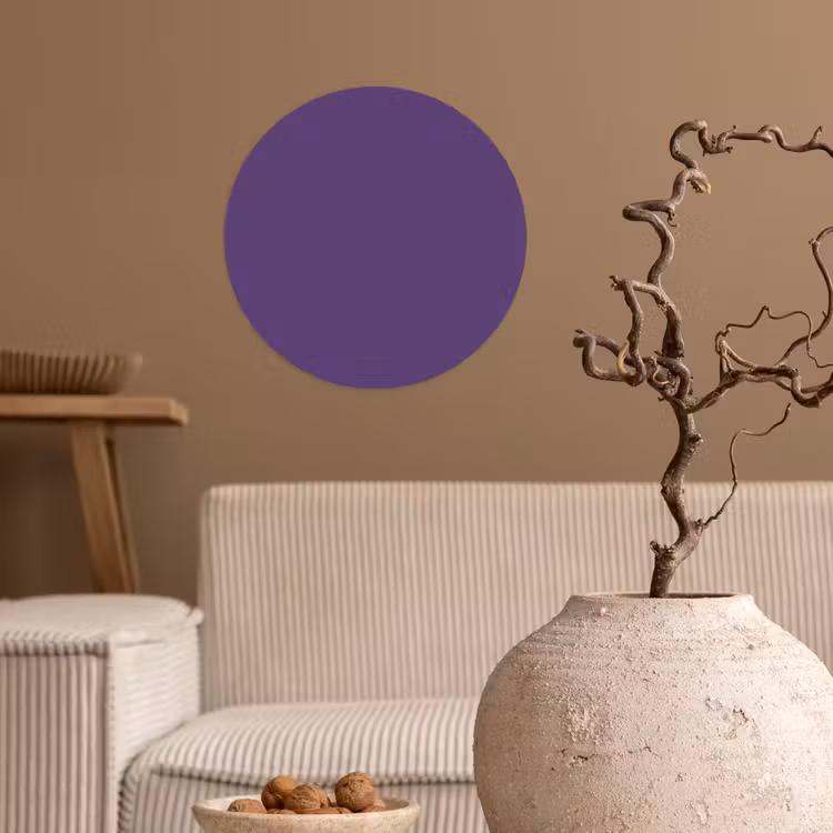 Behangcirkel - Deep - Plum - Paars — 2