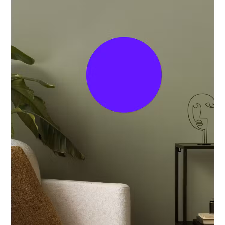 Behangcirkel - Electric - Indigo - Paars — 3