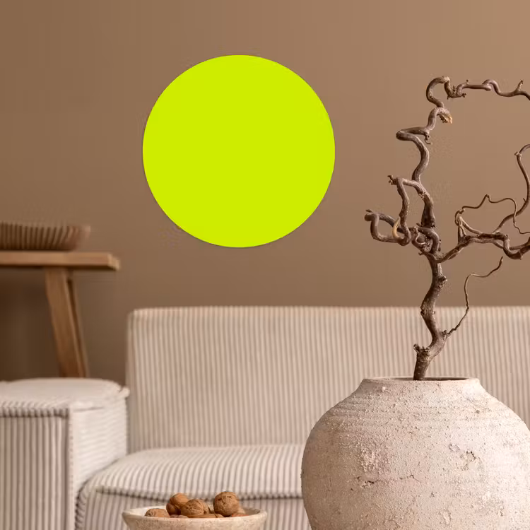 Behangcirkel - Electric - Lemon - Geel — 2