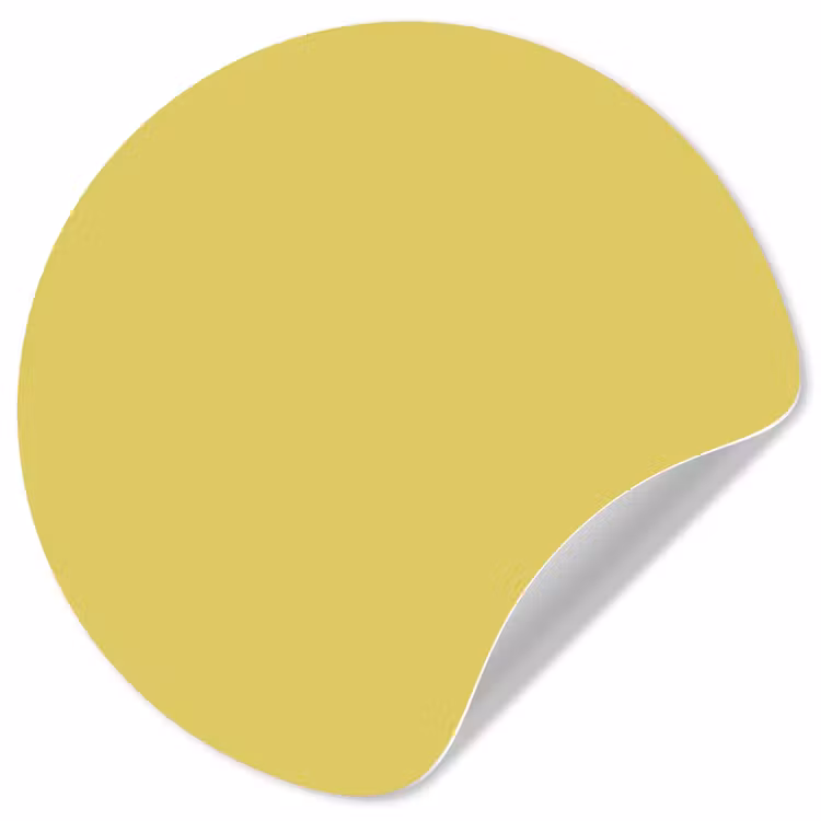 Behangcirkel - Golden - Ochre - Geel — 1
