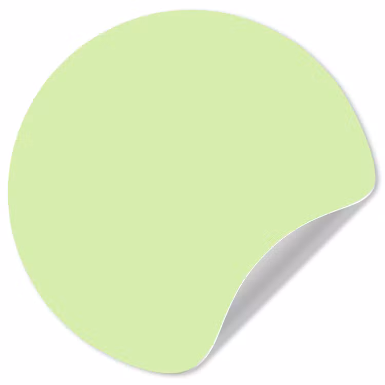 Behangcirkel - Light - Lime - Groen — 1
