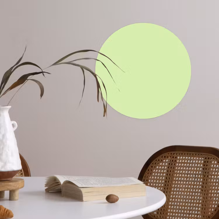 Behangcirkel - Light - Lime - Groen — 4