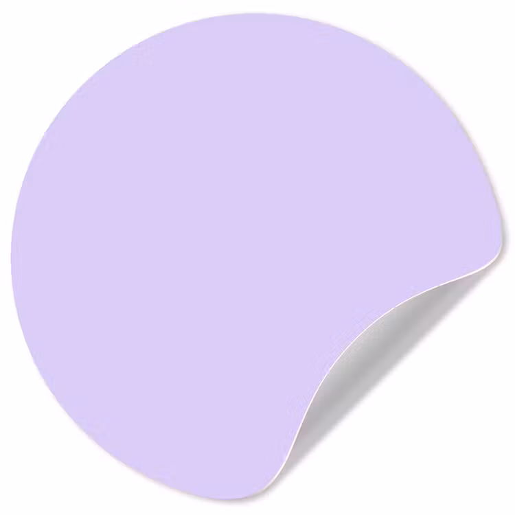 Behangcirkel - Light - Orchid - Paars — 1