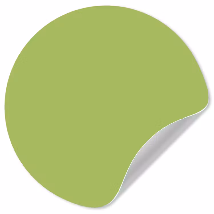 Behangcirkel - Lime - Glow - Groen — 1