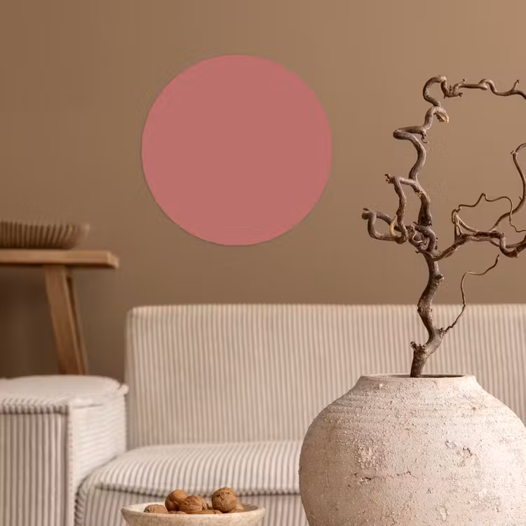 Behangcirkel - Ancient - Rose - Roze — 2