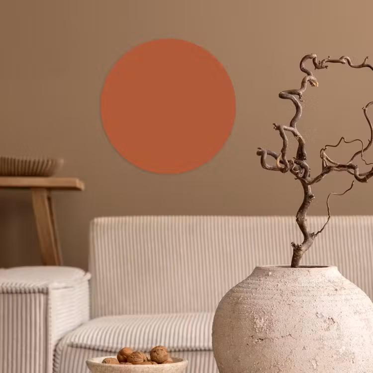 Behangcirkel - Burnt - Sienna - Oranje — 2