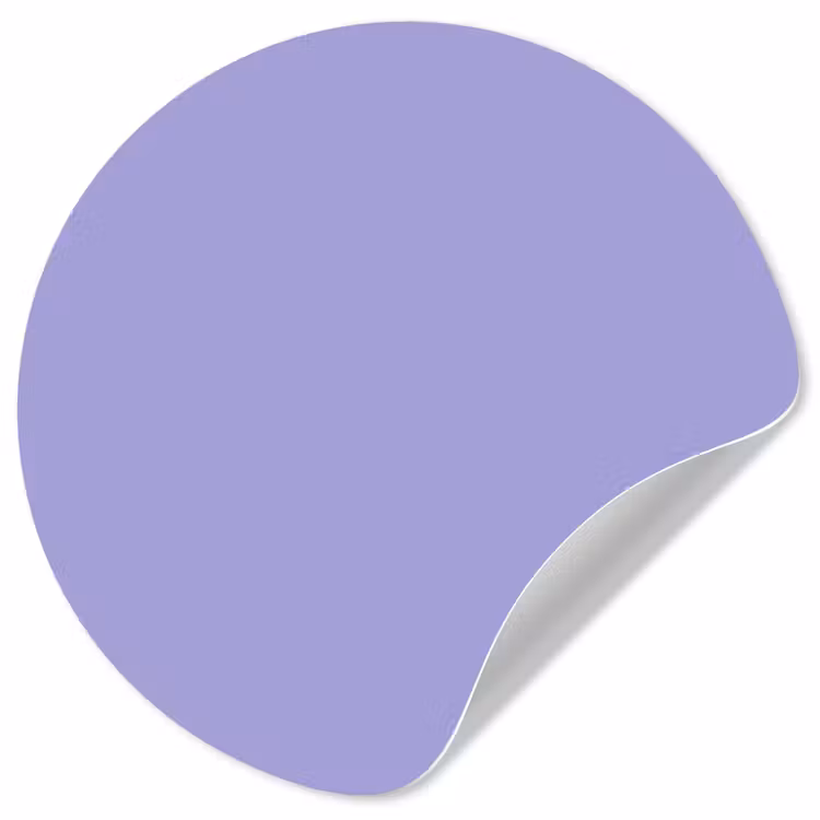 Behangcirkel - Ceil - Paars - Lila — 1