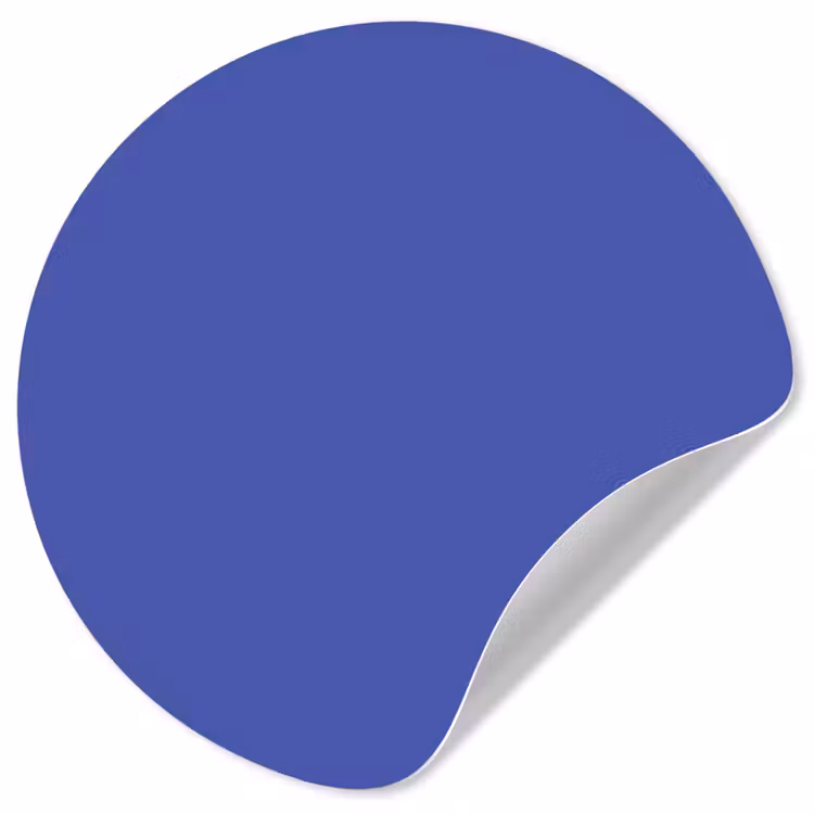 Behangcirkel - Chinese - Blue - Blauw — 1