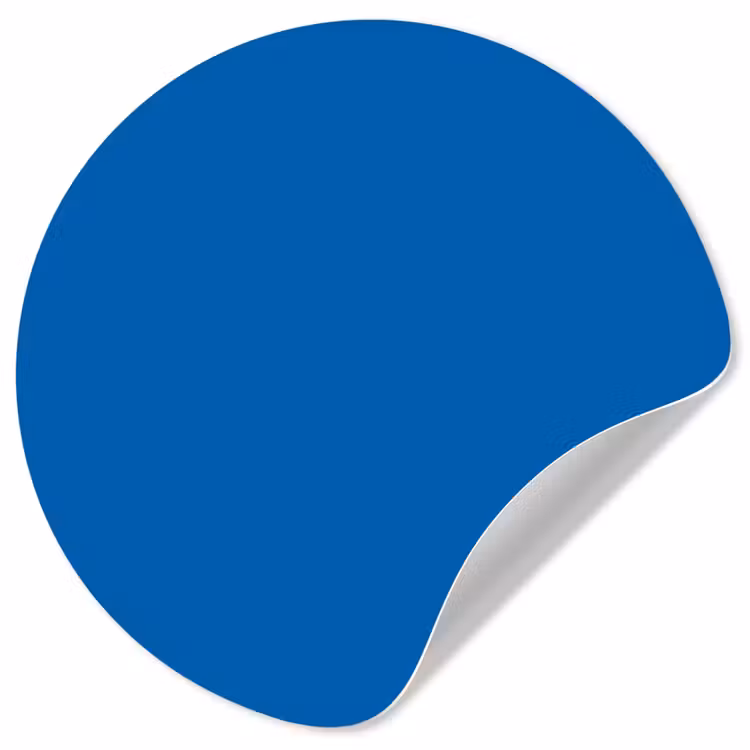 Behangcirkel - Classic - Azure - Blauw — 1
