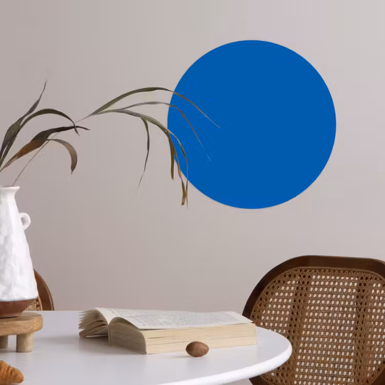Behangcirkel - Classic - Azure - Blauw — 4