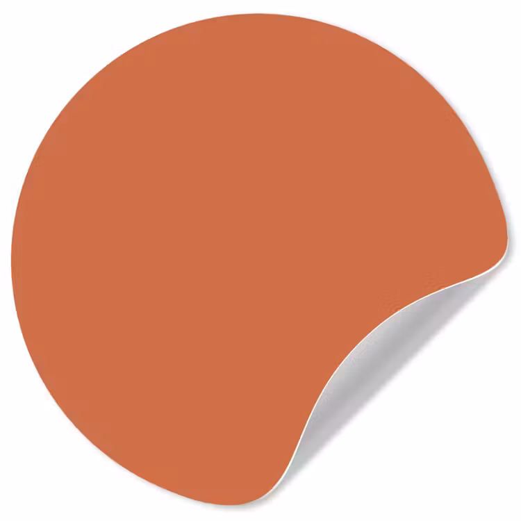 Behangcirkel - Classic - Terracotta - Oranje — 1