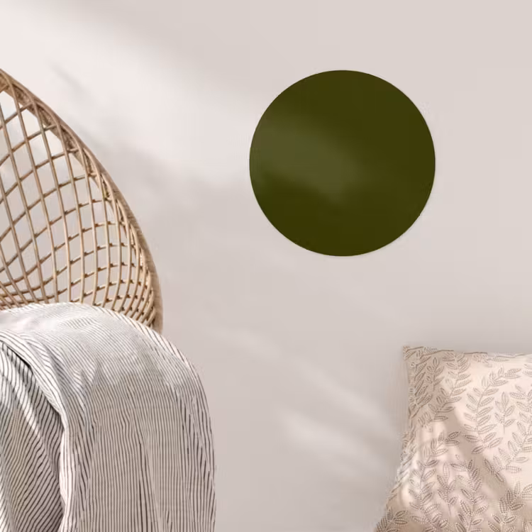 Behangcirkel - Dark - Olive - Groen — 5