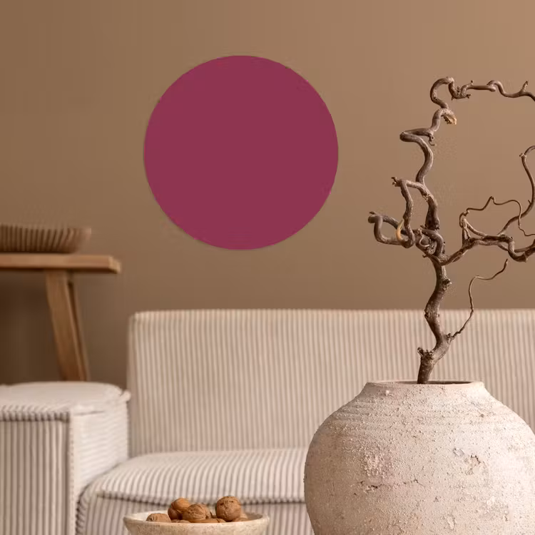 Behangcirkel - Deep - Rasberry - Rood — 2