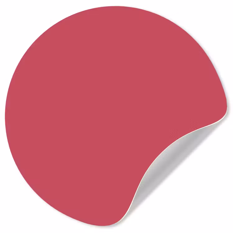 Behangcirkel - Bold - Berry - Rood — 1
