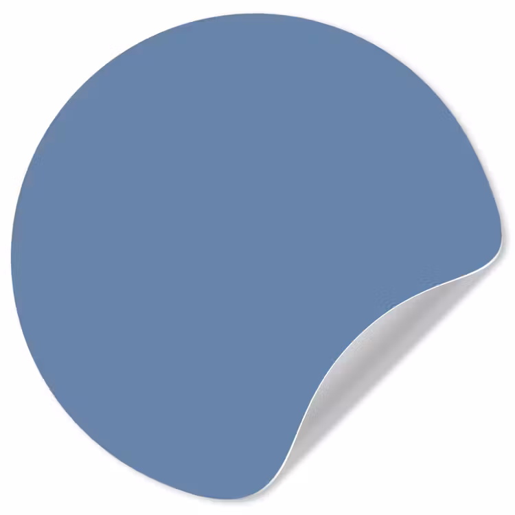 Behangcirkel - Denim - Breeze - Blauw — 1